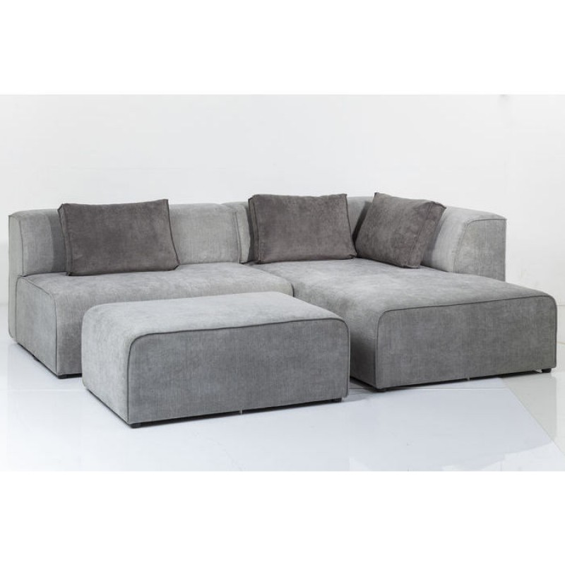 Sofa Infinity Ottomane Grey Right